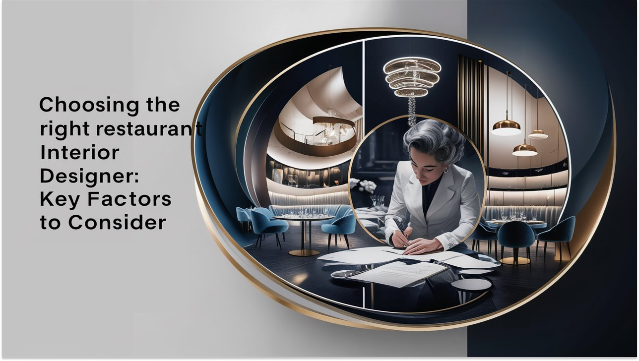 Choosing the Right Restaurant Interior Designers: Key Factors to Consider